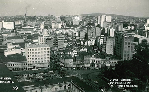 Centro de Porto Alegre 1954
