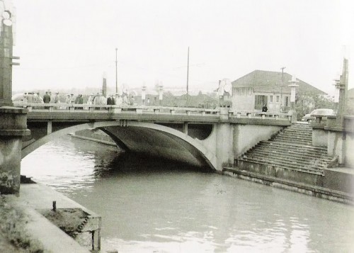 Ponte da avenida Getúlio Vargas em 1950