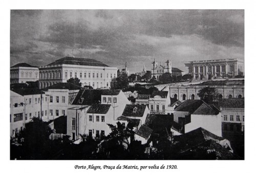 Praça da Matriz - 1920