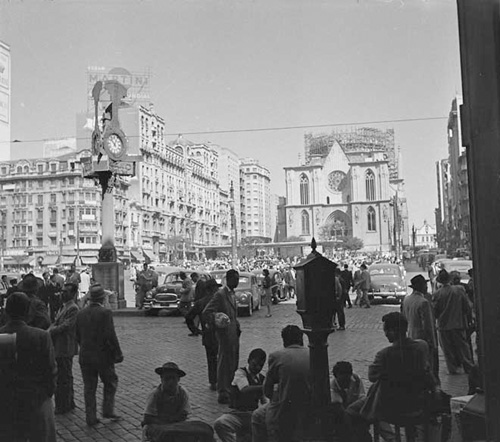Praça da Sé 1954