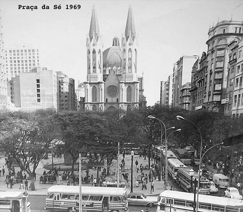Praça da Sé 1969