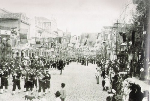 Rua dos Andradas (rua da Praia) - 1911