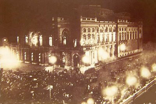 TEATRO MUNICIPAL – INAUGURAÇÃO – 1917