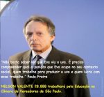 Escritor Nelson Valente para Vereador