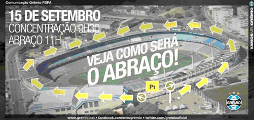 Abraço ao Olímpico Acontece Neste Sábado