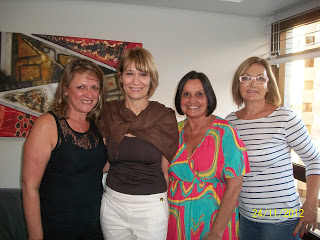 Da esquerda - Classy, Lourdes, Maria e Lúcia