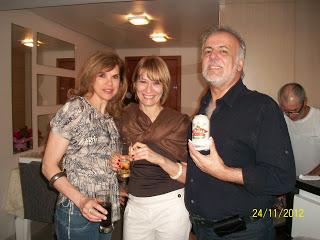 Mara, Lourdes e Sergio