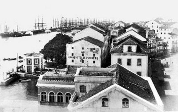 Arsenal da Marinha em 1870