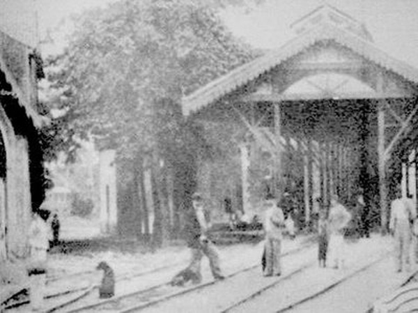 Estação do Bairro da Encruzilhada, século XIX