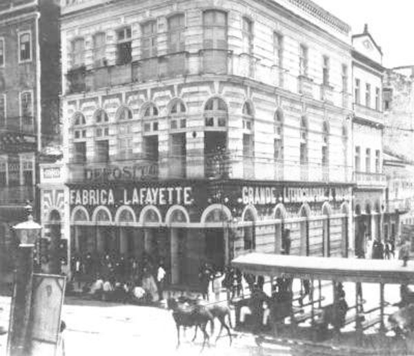 Fábrica de cigarros Lafayette (Rua do Imperador, fins do século XIX)