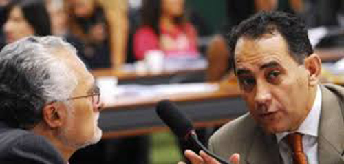 José Genoíno e João Paulo Cunha, que foram eleitos membros do CCJ