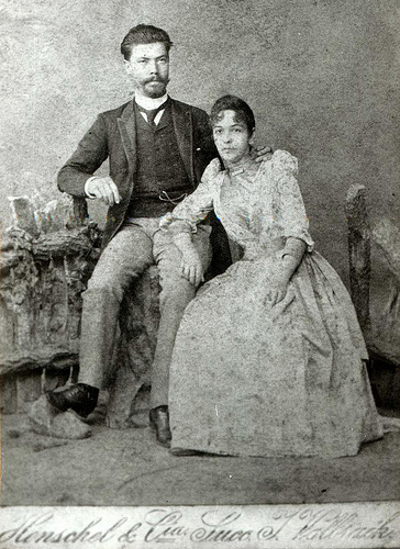 Dr. Emílio Ribas e sua esposa D. Maria Carolina Bulcão - A Dona Mariquinha