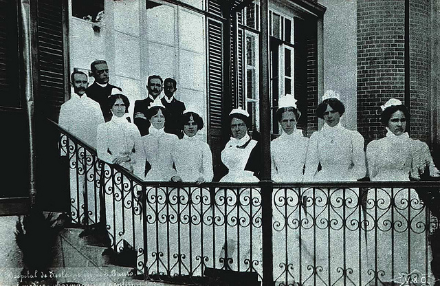 Funcionários do Instituto Emílio em 1880