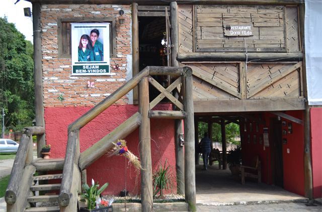 Entrada do Restaurante Dona Alda